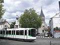 Église Saint-Félix et Tramway à Nantes.JPG