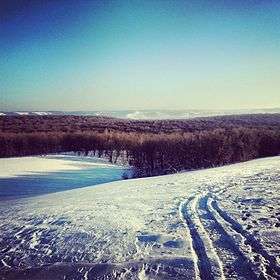 Bashkiriya in winter snow