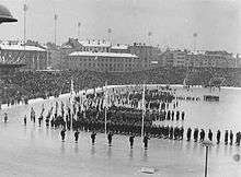 From the opening ceremony at Bislett Stadion