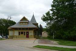 Milwaukee and St. Paul Railway Combination Depot