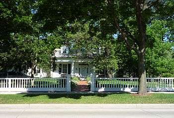 Built in 1837, the Hazelwood Historic House Museum is on the National Register of Historic Places and is now used as the Brown County Historical Society.