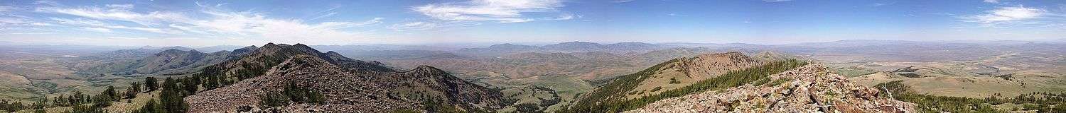 McAfee Peak view