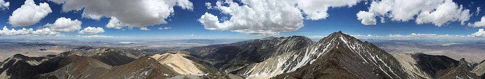 Boundary Peak view