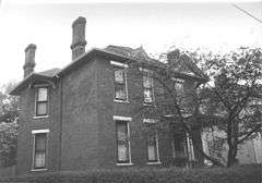 A late nineteenth-century house typical of Woodward Heights