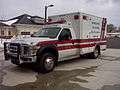 Brand new Ambulance 614-2 at the Purcellville Public Safety Center