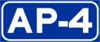 Autopista AP-4 shield}}