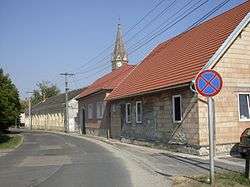 Street in Ágfalva