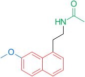 Agomelatine structure