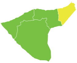 al-Malikiyah District in Syria