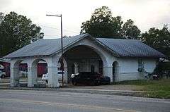 Allen Tire Company and Gas Station