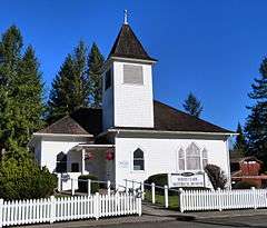 Photograph of the Amboy United Brethren Church