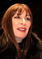 Photo of Anjelica Huston.