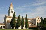 Roman stone church.