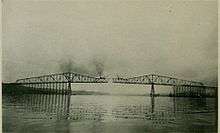 construction of the bridge, 1930