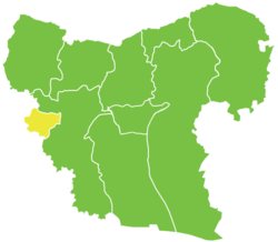 Atarib District in Syria