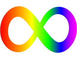 Autism rainbow infinity