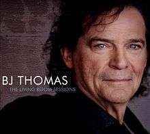 Cover art for BJ Thomas album, The Living Room Sessions