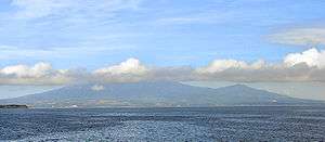 A view of the Bataan Peninsula from Manila Bay