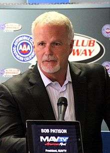 Bob Patison at MAVTV Press Conference