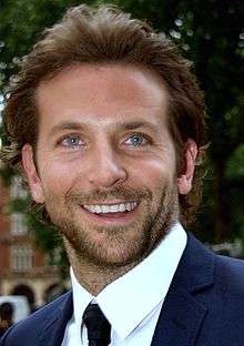 A photograph of Bradley Cooper attending the premiere of his film, The Hangover (2009)