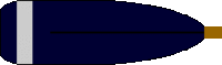 Image showing the rowing club's blade colours