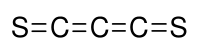 Full structural formula of carbon subsulfide