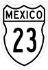 Federal Highway 23 shield