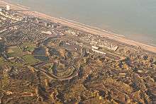 Aerial photo of multi-sport racetrack