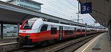 A cityjet EMU at Wien Floridsdorf