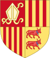 Coat of Arms of Andorra (Before 16th Century).svg