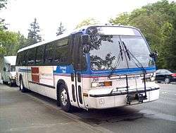 A Community Transit bus parked on the side of the road