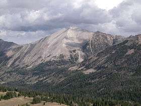 Lee Peak in White Clouds