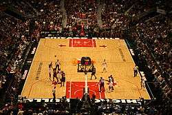 interior view of United Center