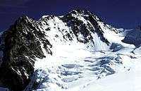 The Dufourspitze from the south