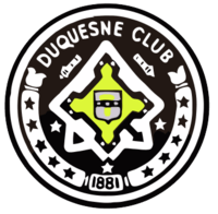 The logo of the Duquesne Club