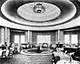 Interior view of the Round Room restaurant in 1931