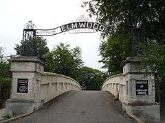 Elmwood Cemetery Office and Entrance Bridge