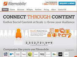 Filemobile Homepage