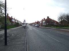 A187 road in the vicinity of Milecastle 1