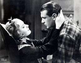 Photo of Gary Cooper and Anna Sten embracing