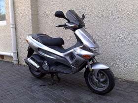 Gilera Runner FXR180 in silver