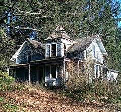 Photograph of a rural house