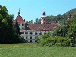 The Eggenberg palace in 2003.