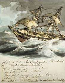 A sketch believed to be HMS Clio