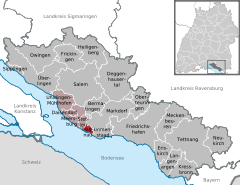 Hagnau am Bodensee in FN.svg