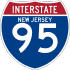 Interstate 95 marker