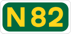 N82 road shield}}