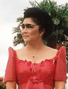 photograph of Imelda Marcos