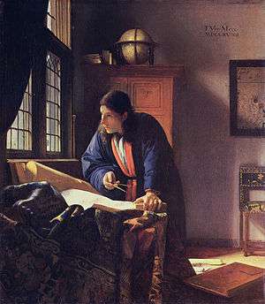 J. VERMEER - El geógrafo (Museo Städel, Fráncfort del Meno, 1669).jpg