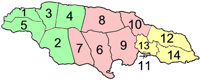 Jamaica parishes numbered2.png